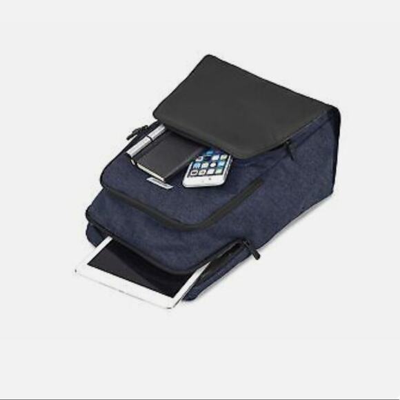 Moleskine Nomad City Collection Medium  Backpack Blue Black - Picture 12 of 13